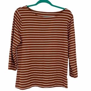 A new day Striped Tee